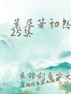 叶辰萧初然2125集