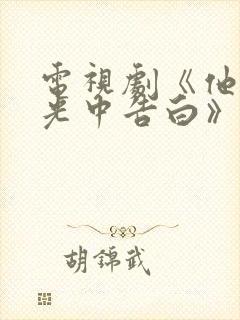 电视剧《他在逆光中告白》