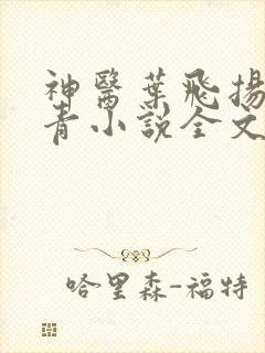 神医叶飞扬柳曼青小说全文免费阅读