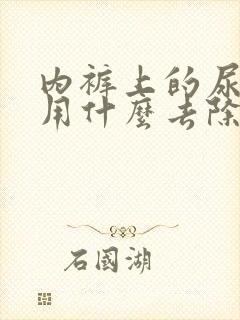 内裤上的尿骚味用什么去除