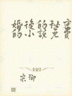 婚后的秘密小勇的小说免费阅读全文