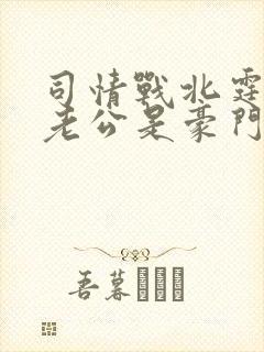 司情战北霆闪婚老公是豪门短剧