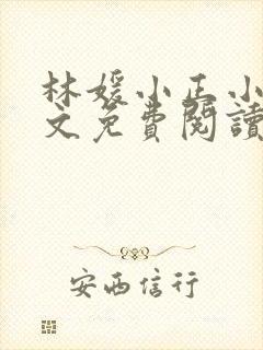 林媛小正小说全文免费阅读