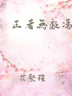 正者无敌冯天魁