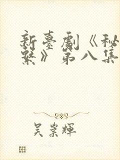 新台剧《秘密关系》第八集