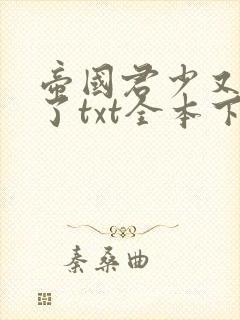 帝国君少又黑化了txt全本下载