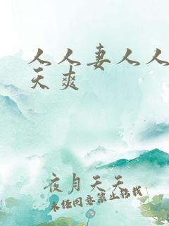 人人妻人人爽天天爽