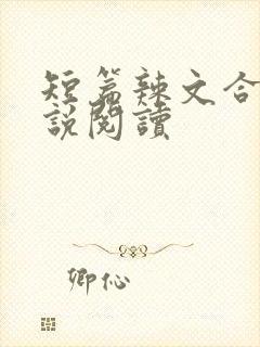 短篇辣文合集小说阅读
