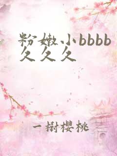 粉嫩小bbbb久久久