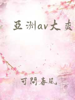 亚洲av大爽b