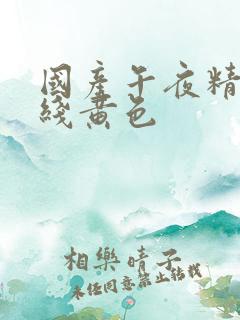 国产午夜精品在线黄色