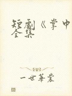 短剧《掌中娇》全集