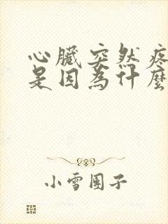 心脏突然疼一下是因为什么
