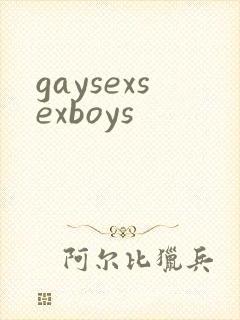 gaysexsexboys