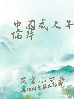 中国成人午夜理伦片