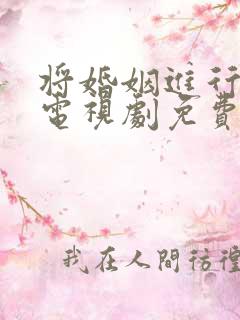 将婚姻进行到底电视剧免费