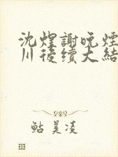 沈煜谢晚烟林时川后续大结局