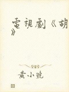 电视剧《胡雪岩》