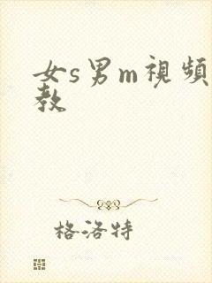 女s男m视频调教