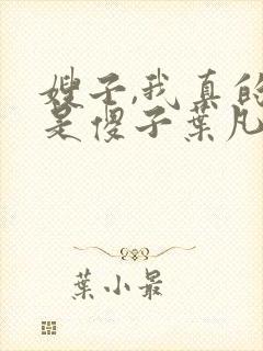 嫂子,我真的不是傻子叶凡免费阅读