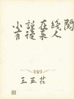 小说在线阅读还有后来人