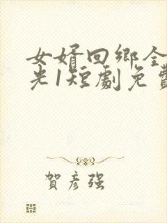 女婿回乡全村风光1短剧免费观看