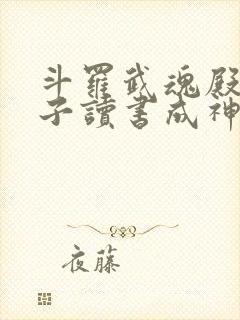 斗罗武魂殿二公子读书成神