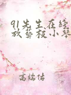 91先生在线播放艺校小琴
