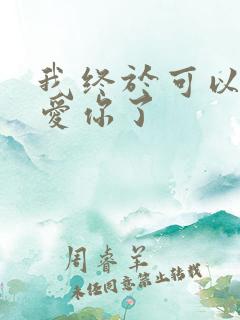 我终于可以不在爱你了