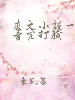 爽文小说一口气看完打脸