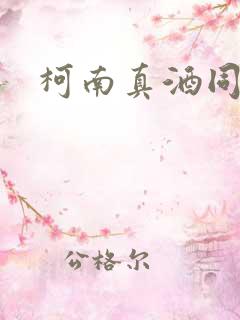 柯南真酒同人文