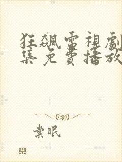 狂飙电视剧39集免费播放