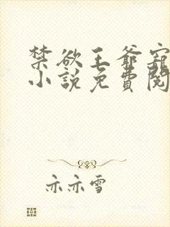 禁欲王爷宠上瘾小说免费阅读