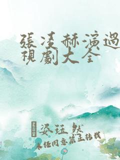 张凌赫演过的电视剧大全