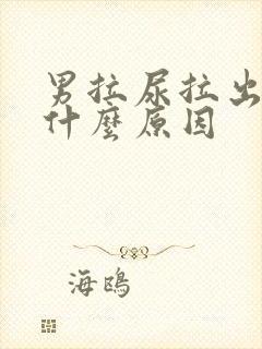 男拉尿拉出血是什么原因