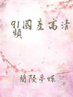 91国产高清视频