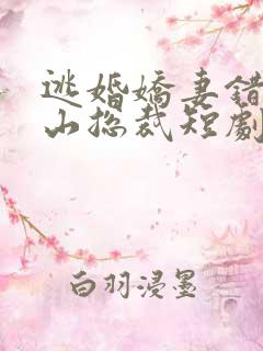 逃婚娇妻错爱冰山总裁短剧高清