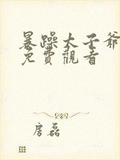 暴躁太子爷短剧免费观看