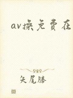 av操免费在线