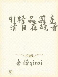 91精品国产高清自在线看超