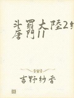 斗罗大陆2绝世唐门11