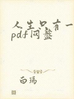 人生只有一件事pdf网盘
