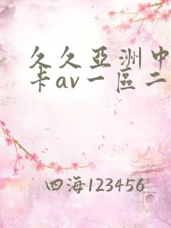 久久亚洲中文不卡av一区二区