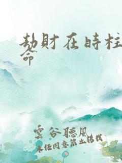 劫财在时柱的女命