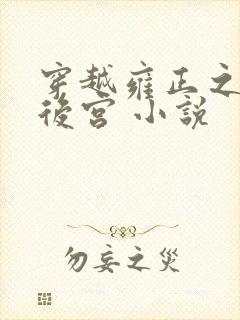 穿越雍正之极品后宫 小说