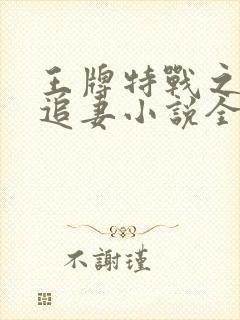 王牌特战之军少追妻小说全文在线阅读