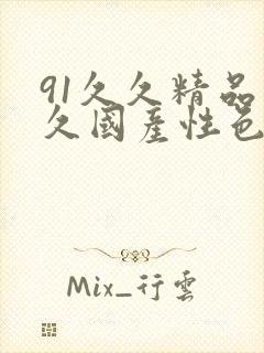 91久久精品久久国产性色也91