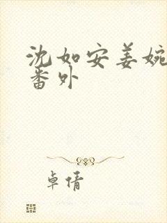 沈如安姜婉结局番外