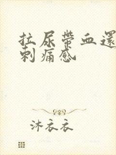 拉尿带血还有点刺痛感