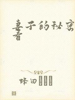 妻子的秘密在哪看